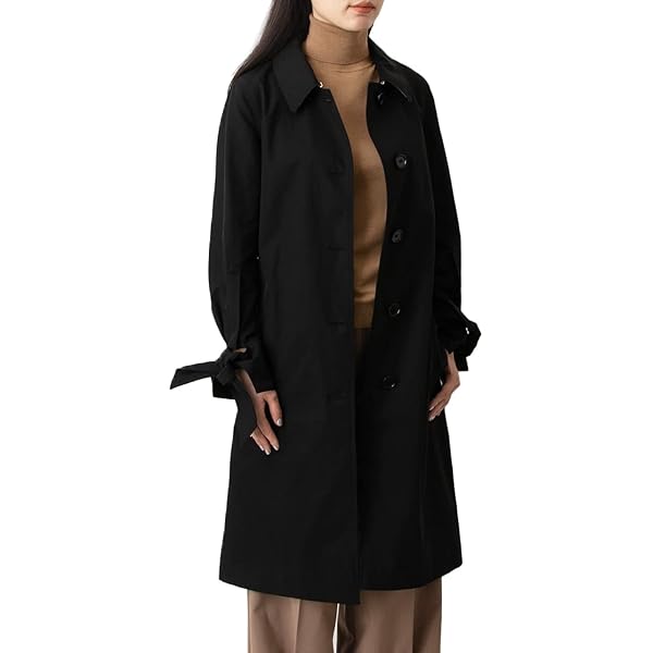 Amazon | [BURBERRY] [バーバリー] レディース コート ブラック